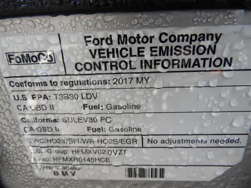 2017 Ford Fusion Hybrid SE Silver 2.0L AT 2WD #F22126